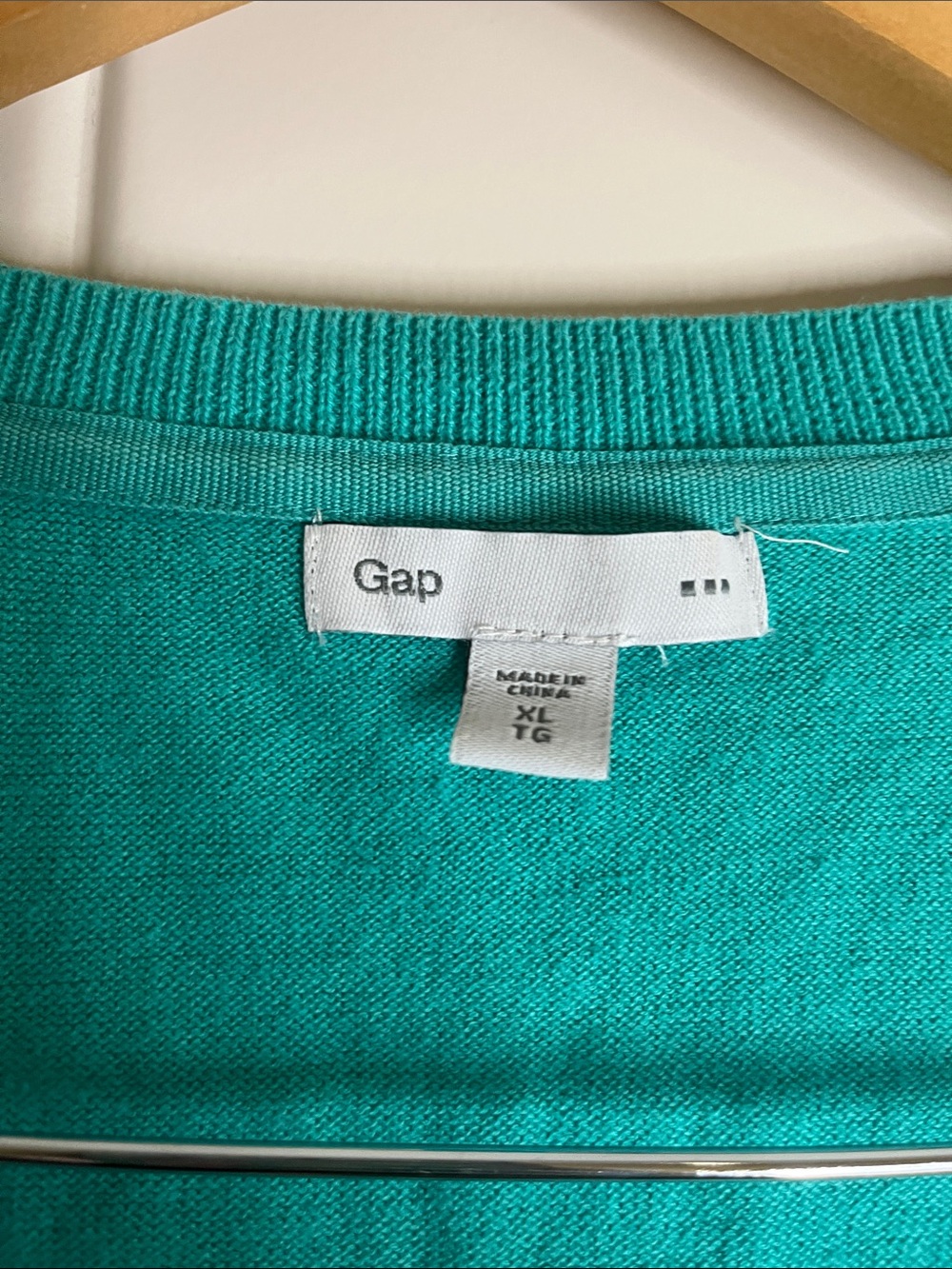 GAP Turquoise Open-Front Cardigan - Picture 2 of 5